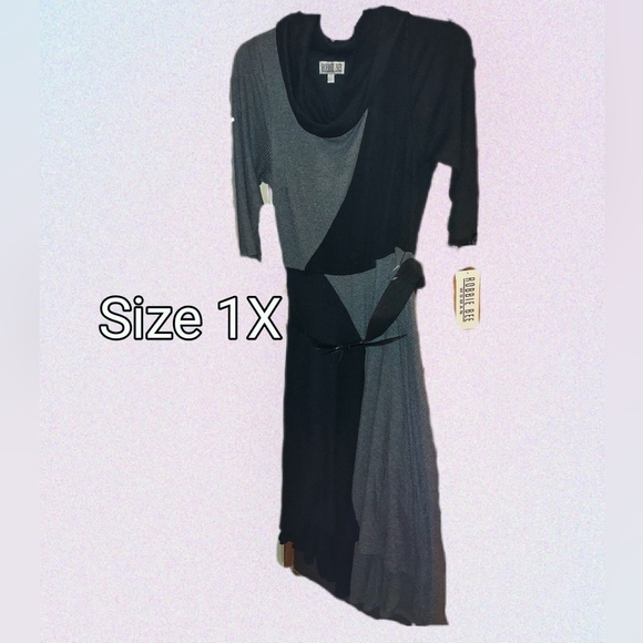 Robbie Bee Lined Sweater Dress NWT - Picture 4 of 11